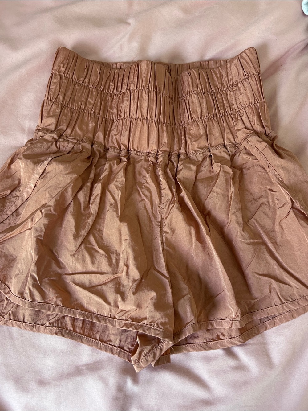 Free PeopleMovement High-Waist Smocked Women’s Shorts, size small